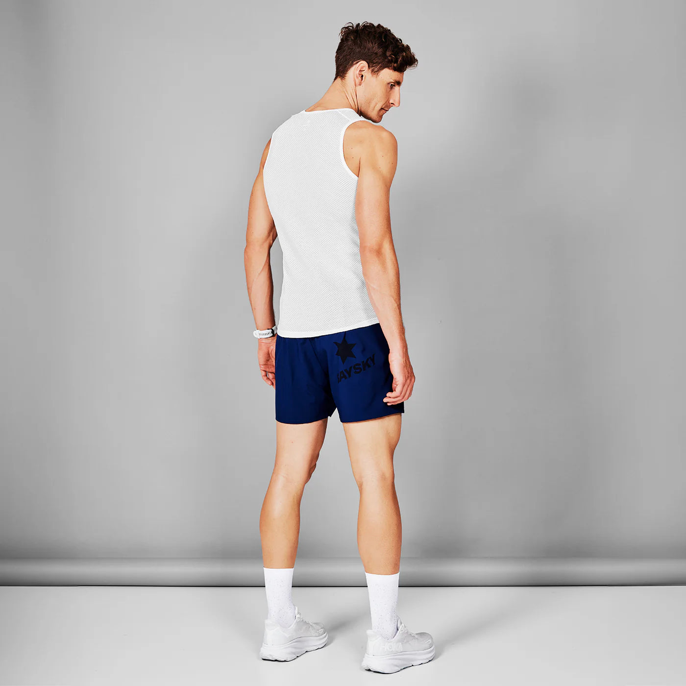 Mesh Base Layer Singlet - WHITE