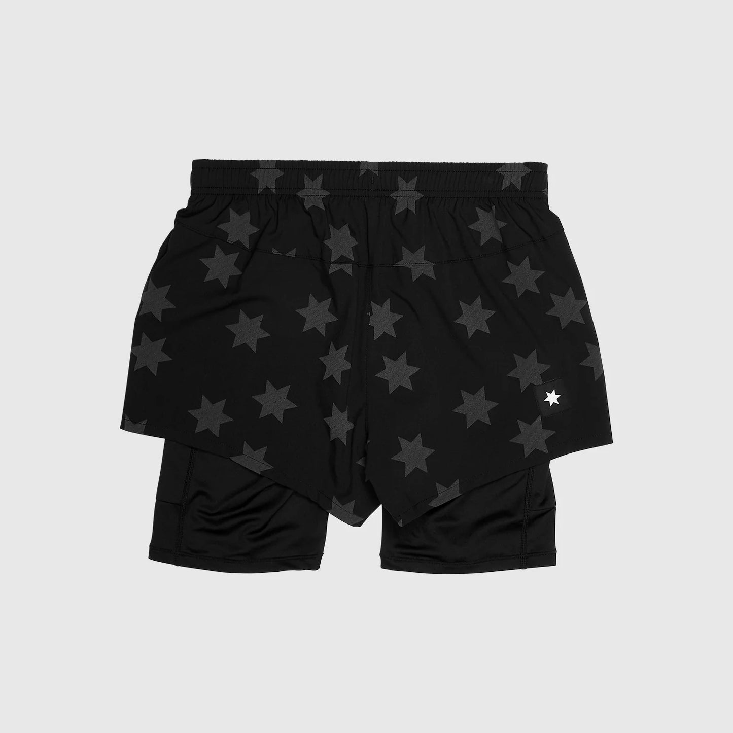STAR 2 IN 1 PACE SHORTS 3''