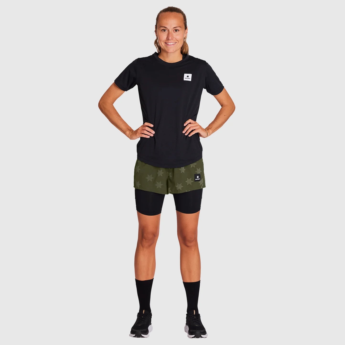 STAR 2 IN 1 PACE SHORTS 3''