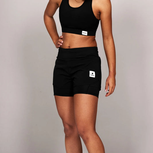 2 IN 1 PACE SHORTS 3''