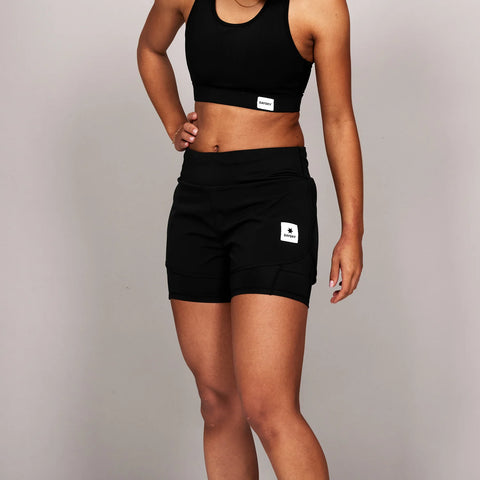 2 IN 1 PACE SHORTS 3''