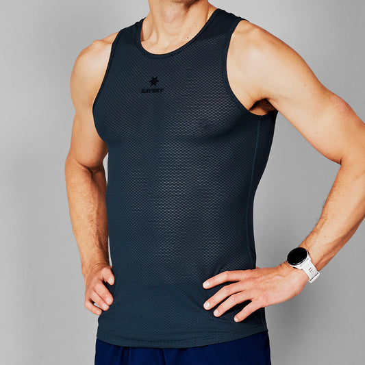 Mesh Base Layer Singlet - BLUE