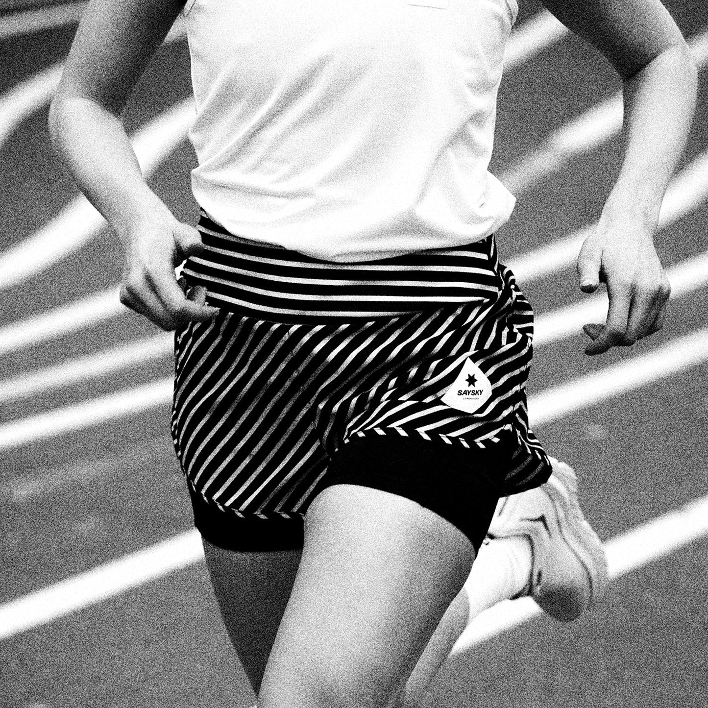 STRIPE PACE 2 IN 1 SHORTS 3''